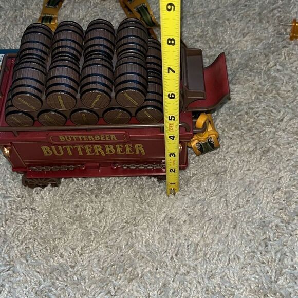 NWT Universal Studios Hollywood Harry Potter Butterbeer Cart Candy Bucket Contai - Picture 8 of 12